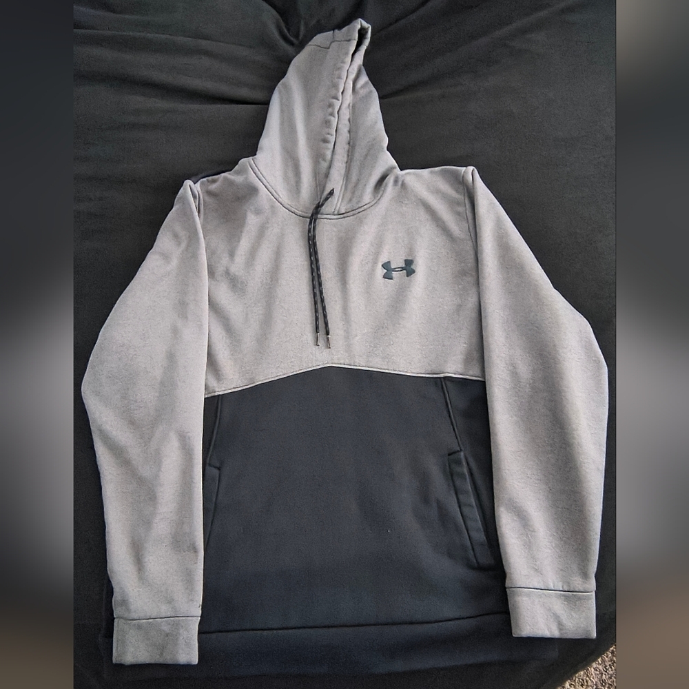 Under Armour Gray and Black Hoodie